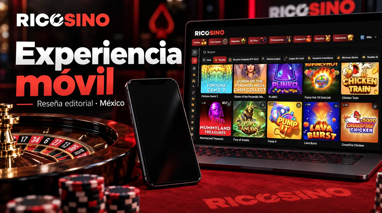 Portada editorial alternativa «Experiencia móvil» con un teléfono sin contenido y el lobby de escritorio